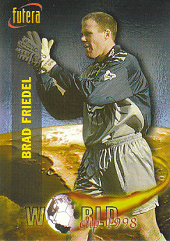 Brad Friedel Liverpool 1998 Futera Fans' Selection #76
